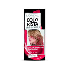 See more ideas about hair, strawberry blonde hair, hair styles. L Oreal Paris Colorista Hair Makeup Pour Blondes Red Hair 30ml Inci Beauty