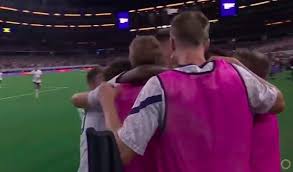 Jamaica chocan en el at&t stadium por los cuartos de final de la copa de oro 2021. Fgo96qptvix2xm