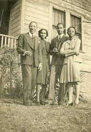 Black And White Family Photos Old Black Archive Found Family Portrait Unique Angle Black Families Photo Black Photo