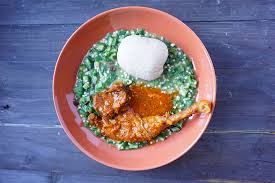 Step 2 sprinkle the garri into the boiled water. 5 Healthy Nigerian Swallows