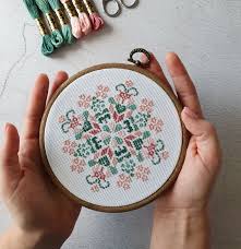 Pinterest printable free cross stitch patterns. Mandala Cross Stitch Pattern Geometric Cross Stitch Pdf Mandala Embroidery Chart Modern Crossstitch Abstract Embroidery Cross Stitch Patterns Cross Stitch Beginner Cross Stitch Geometric