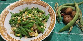 Tumis Buncis With Telur Tumis