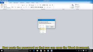 Jun 24, 2020 · ms word 2010, 2013, 2016, 2019: How To Unlock Word Document That S Password Protected Youtube