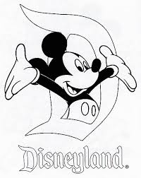 Printable coloring pages of mickey and minnie mouse. Coloring Pages Disneyland Coloring Home