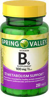 Maybe you would like to learn more about one of these? Spring Valley Vitamin B6 Tablets 100 Mg 250 Count Walmart Com Walmart Com