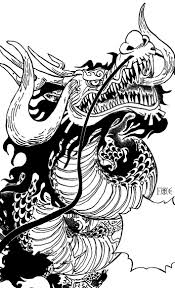 kaido dragon form em 2020 anime desenhos pinterest