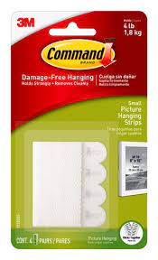 Command Small Picture Hanging Strips 3m United States
