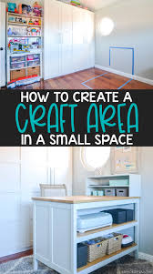Here is what i did to make it all work and my small space craft room organization ideas. How To Create A Craft Area In A Small Space