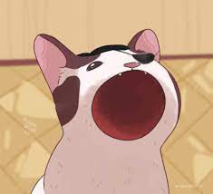 I am the original artist behind the iconic gif and have remastered the image for its 10 year anniversary. Democat Mouth Open No Grenade Launcher Pop Cat Know Your Meme