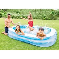 Hier gibt es den pool der firma intex inklusive. Intex 56483 Gartenpool Kinderpool Blau