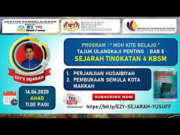 Sejarah tingkatan 1 bab 5 tamadun awal. Formula Sejarah Perjanjian Aqabah Bab 5 Ting 4 Litetube