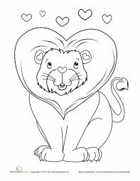 Find the latest tracks uk rock group king adora formed in birmingham in 1998, reputedly taking their name from an oversized. Lion In Love Animal Coloring Pages Lion Coloring Pages Valentines Day Coloring Page