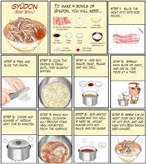 Chef Taro Japanese Dishes Beef Bowls Japan Food