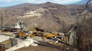 28, 2016, a wildfire swept through the great smoky mountains national park and parts of its neighboring communities: Wiley Oakley Dr Chalet Village Gatlinburg Fire Devastation Dec 26 2016 Youtube