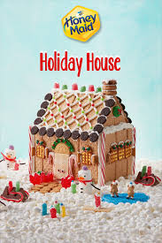 Honey Maid Holiday House Recipe Recipe Christmas Gingerbread House Christmas Fun Gingerbread House Decorations