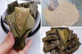 Siapkan panci yang akan digunakan untuk membuat kolak. Cara Buat Lepat Pisang Yang Lembut Manis