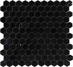 Example it can be used for a kitchen backsplash. Nero Marquina Black Marble 1x1 Hexagon Polished Mosaic