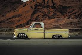 Image result for Contractors Yellow 1965 Truck