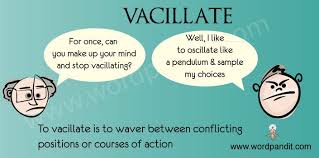 Meaning Of Vacillate Word Definitions Vocabulary Words