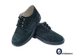Stecche estraibili, cucitura all'inglese e mosche pentagonali laterali: Scarpe Eleganti Bimbo Paggetto Matrimonio Cerimonia Stile Inglese Camoscio N 27 Eur 39 90 Picclick It