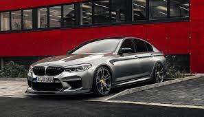 Bmw made a 400 units special edition for its debut of the f90 m5 with an individual frozen dark red metallic color with an individual smoke white interior and an individual piano black wood trim with a 1/400 inscription right below the idrive control knob. 700 Ps And Body Kit On The Bmw M5 F90 Thanks To Ac Schnitzer