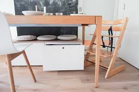 Ikea Hack Small Storage Bench For Our Dining Table 600sqftandababy In 2020 Dining Room Storage Dining Room Storage Cabinet Small Storage Bench