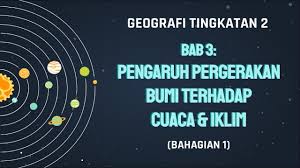 Geografi Tingkatan 2 Bab 3 Pengaruh Pergerakan Bumi Otosection