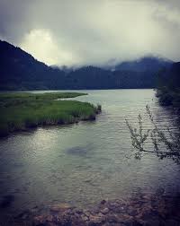 Mittersee Lodensee Weitsee Radtour Ruhpolding Radtour Naturschutzgebiet Seen