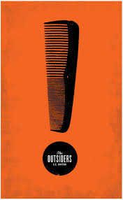 The Outsiders Vintage Poster Book Cover Design Cover Design Graphic Design Collection