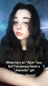 Alvin Boy and Jeanette Girl