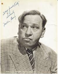 WALLACE BEERY—SIGNED PHOTO To Pal-Oscar•Dressler•Keaton-Harlow•Noah  B•Swanson