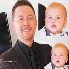 Country music artist Scotty McCreery's son Avery inherited his papa's  bright blue eyes 💙 #scottymccreery #averymccreery #CountryMusicFamily