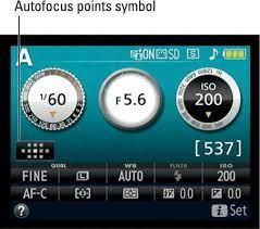 This Symbol Gives You More Information About Which Autofocus Points Are Active In The Current Af Ar Nikon D3300 Nikon D3300 Settings Nikon