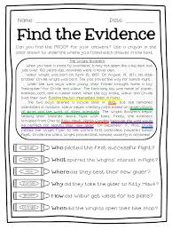 Text Detectives Find The Text Evidence Freebie Sampler Text Evidence 3rd Grade Reading Reading Lessons