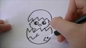 Cartoon Kuikentje Leren Tekenen 32 Easter Youtube Leer Tekenen Tekenen Cartoons