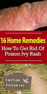 What kills poison sumac plant? 16 Home Remedies How To Get Rid Of Poison Ivy Rash Poison Ivy Rash Poison Ivy Home Remedies Get Rid Of Poison Ivy