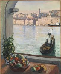 Henri Charles Manguin Fenetre Sur Le Vieux Port Decembre 1925 Janvier 1926 Huile Sur Toile 81 X 65 Cm Fauvismo Pittura Van Gogh