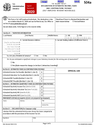 Income tax return form 2015 trinidad pdf. S04a Blank 27122019 Income Tax Taxes
