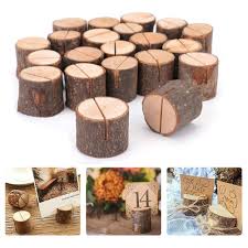 Maybe you would like to learn more about one of these? Wooden Place Card Holders 20 Pcs Rustic Wedding Table Numbers Holder Wooden Menu Holder Name Card Holders Wooden Memo Holder Photo Clip Holder For Wedding Decorations And Party Buy Online In
