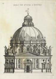 Elevation For A Temple Design Italy Renaissance Architecture Architecture Drawing Art Architecture Drawing