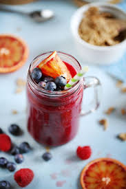 Smoothie Fruits Rouges Et Oranges Sanguines Chefnini Recette Smoothie Fruits Rouges Fruits Smoothies Equilibres
