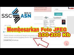 Cara Memperbesar Foto Menjadi 100 Kb 200 Kb Untuk Membuat Akun Sscasn Ketika Daftar Cpns Dan Pppk Youtube
