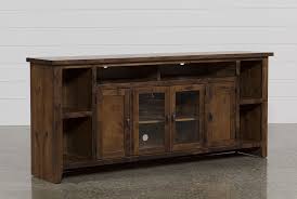 Trent 84 Inch Tv Console Living Spaces Tv Stand Living Room Remodel Tv Console