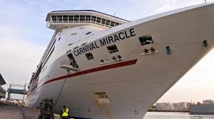 Overview of the port and cruise ship terminals in miami (usa). Carnival S New Miracle Ship Sails Into Port Tampa Bay Photos Tampa Bay Business Journal