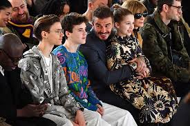 He is a father of a small sweet daughter and three sons. Beckham Family Backs Victoria At London Fashion Week Photos Eg24 News