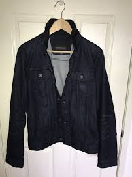 Banana Republic Mens Jean Jacket Medium Dark Wash Excellent Condition Fashion Clothing Shoes Accessories Mensclothing Jean Jacket Men Jackets Mens Denim