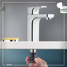 خلاطات من Vitra Turkiye خلاطات مغسلة عمود Sento للمزيد زورونا على موقع الشركة Https Www Ghefari Com Ar A42513exp Sento واتس اب 009725 Home Decor Decor Sink