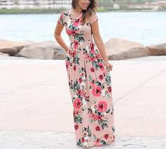 Plus Size Floral Maxi Dress Curvy Fashion Queen Maxi Dresses Casual Boho Dresses Long Maxi Dress