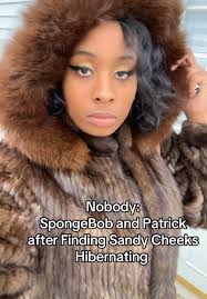 Spongebob and Patrick Sandy Fur After