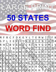 If you're looking for free jigsaw puzzles to play, look no further than these five websites. Amazon Com 50 States Large Print Word Find Easy To Read Themed Word Search Puzzle Book Geography Series 9781534754805 Lil Book Club Books